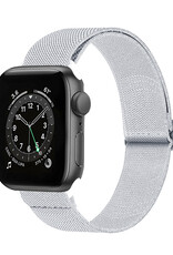 Nomfy Bandje Geschikt Voor Apple Watch Bandje 38/40/41 mm Nylon Horloge Band Verstelbare Gesp - Geschikt Voor Apple Watch 1-8 / SE - 38/40/41 mm Nylon - Wit