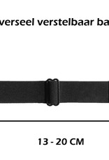 Nomfy Bandje Geschikt Voor Apple Watch Bandje 42/44/45 mm Nylon Horloge Band Verstelbare Gesp - Geschikt Voor Apple Watch 1-8 / SE - 42/44/45 mm Nylon - Zwart