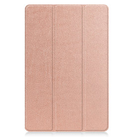 Nomfy Nomfy Lenovo Tab P11 Pro (2e Gen) Hoesje Met Uitsparing Apple Pencil - Rose Goud