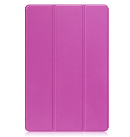 Nomfy Nomfy Lenovo Tab P11 Pro (2e Gen) Hoesje Met Uitsparing Apple Pencil - Paars
