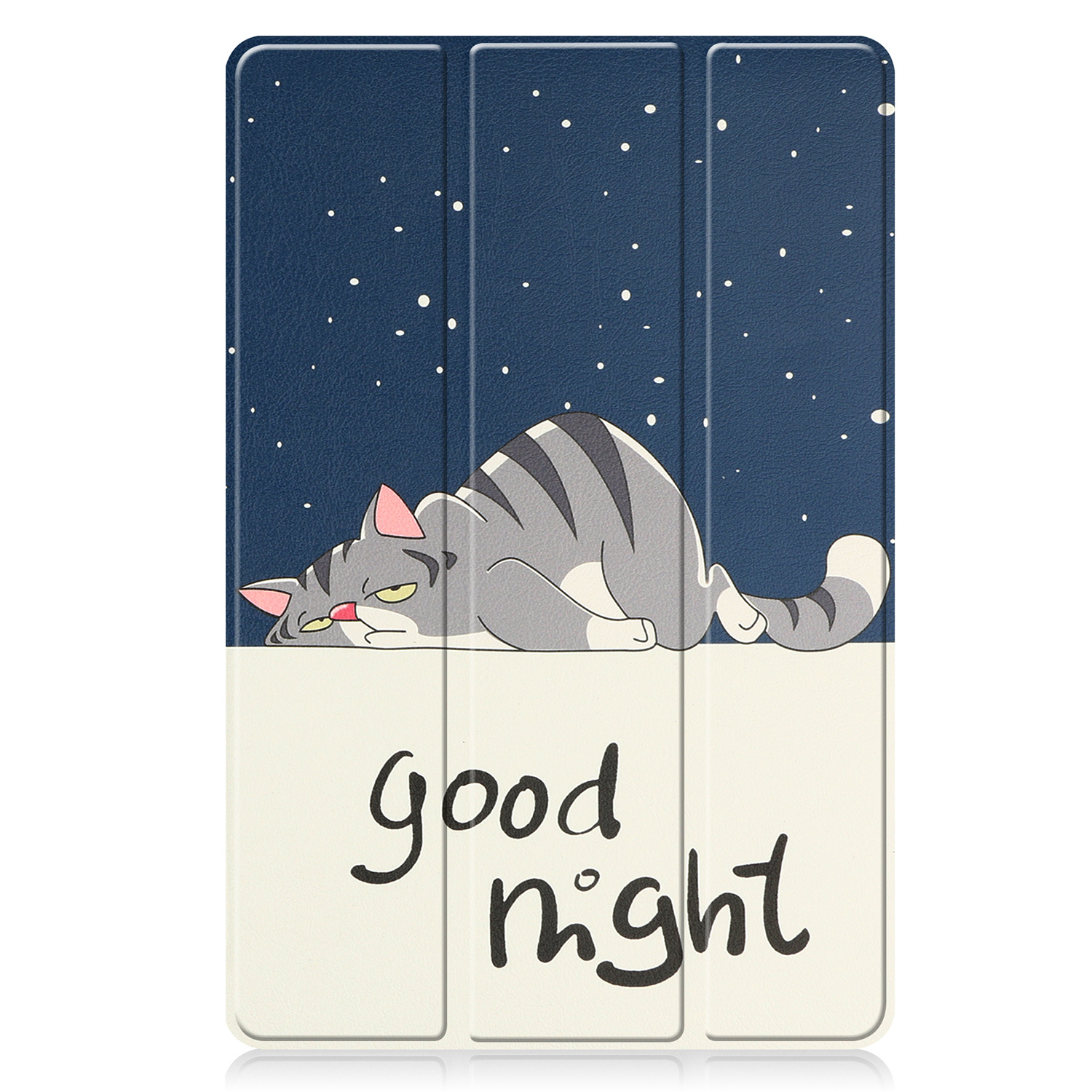 Nomfy Hoes Geschikt voor Lenovo Tab P11 Pro Hoes Tri-fold Tablet Hoesje Case Met Uitsparing Geschikt voor Lenovo Pen - Hoesje Geschikt voor Lenovo Tab P11 Pro Hoesje Hardcover Bookcase - Kat