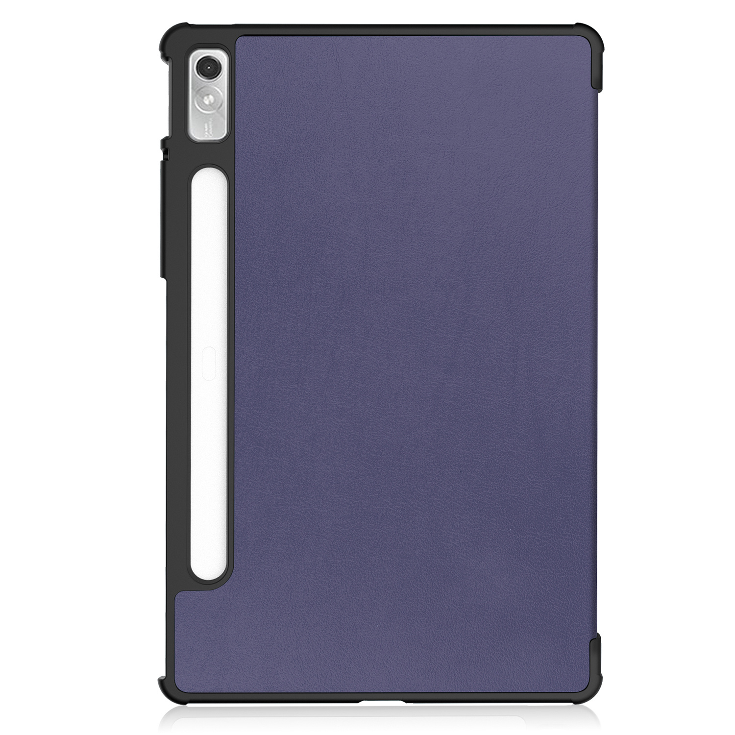 Nomfy Hoes Geschikt voor Lenovo Tab P11 Pro Hoes Tri-fold Tablet Hoesje Case Met Uitsparing Geschikt voor Lenovo Pen - Hoesje Geschikt voor Lenovo Tab P11 Pro Hoesje Hardcover Bookcase - Donkerblauw