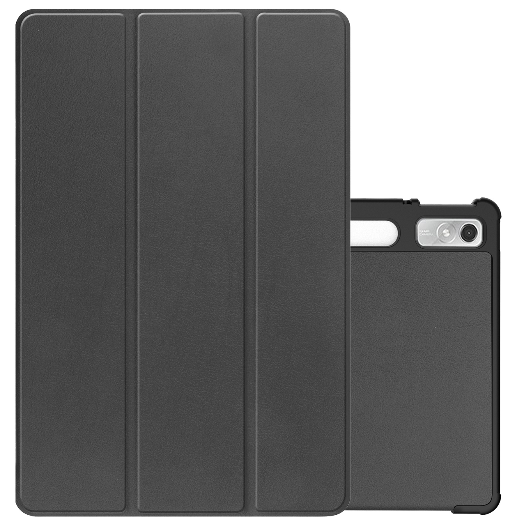 NoXx Hoesje Geschikt voor Lenovo Tab P11 Pro Hoesje Case Hard Cover Hoes Book Case Met Uitsparing Geschikt voor Lenovo Pen - Zwart