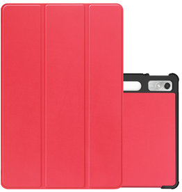 NoXx NoXx Lenovo Tab P11 Pro (2e Gen) Hoesje Met Uitsparing Apple Pencil - Rood