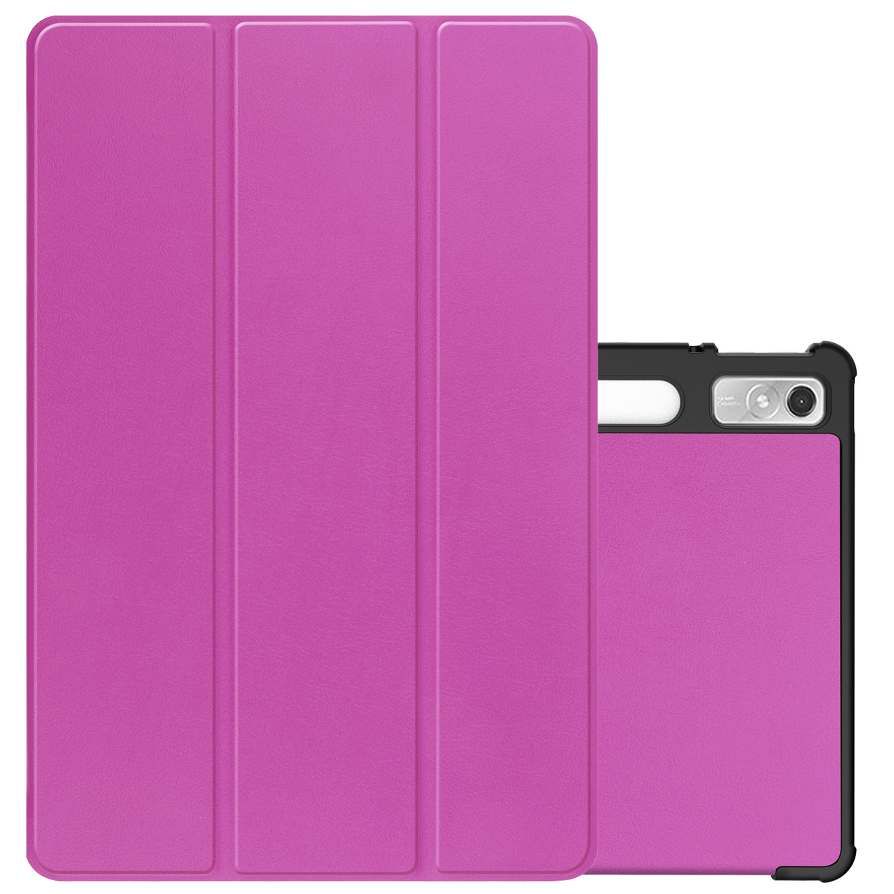 NoXx Hoesje Geschikt voor Lenovo Tab P11 Pro Hoesje Case Hard Cover Hoes Book Case Met Uitsparing Geschikt voor Lenovo Pen - Paars