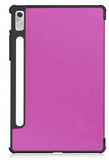 NoXx Hoesje Geschikt voor Lenovo Tab P11 Pro Hoesje Case Hard Cover Hoes Book Case Met Uitsparing Geschikt voor Lenovo Pen - Paars