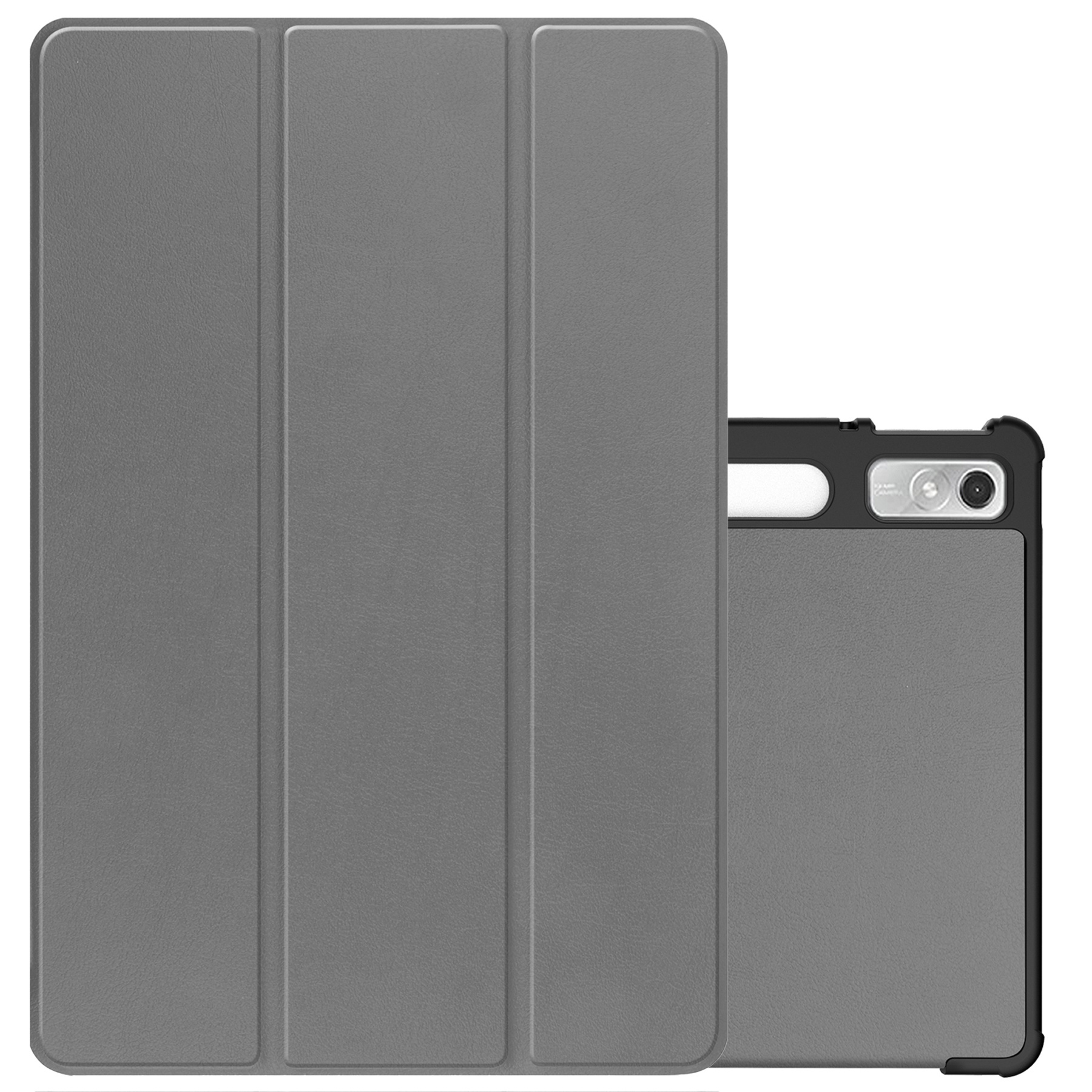 NoXx Hoesje Geschikt voor Lenovo Tab P11 Pro Hoesje Case Hard Cover Hoes Book Case Met Uitsparing Geschikt voor Lenovo Pen - Grijs