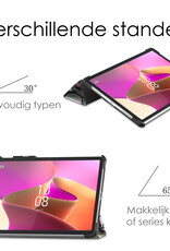 NoXx Hoesje Geschikt voor Lenovo Tab P11 Pro Hoesje Case Hard Cover Hoes Book Case Met Uitsparing Geschikt voor Lenovo Pen - Graffity