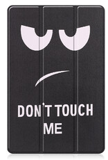 BASEY. Hoesje Geschikt voor Lenovo Tab P11 Pro Hoes Case Tablet Hoesje Tri-fold Met Uitsparing Geschikt voor Lenovo Pen - Hoes Geschikt voor Lenovo Tab P11 Pro Hoesje Hard Cover Bookcase Hoes - Don't Touch Me