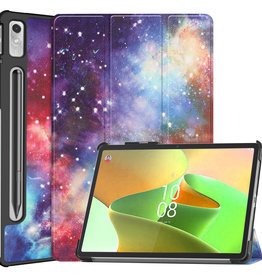 BASEY. BASEY. Lenovo Tab P11 Pro (2e Gen) Hoesje Met Uitsparing Apple Pencil - Galaxy