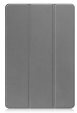 BASEY. Hoesje Geschikt voor Lenovo Tab P11 Pro Hoes Case Tablet Hoesje Tri-fold Met Uitsparing Geschikt voor Lenovo Pen - Hoes Geschikt voor Lenovo Tab P11 Pro Hoesje Hard Cover Bookcase Hoes - Grijs