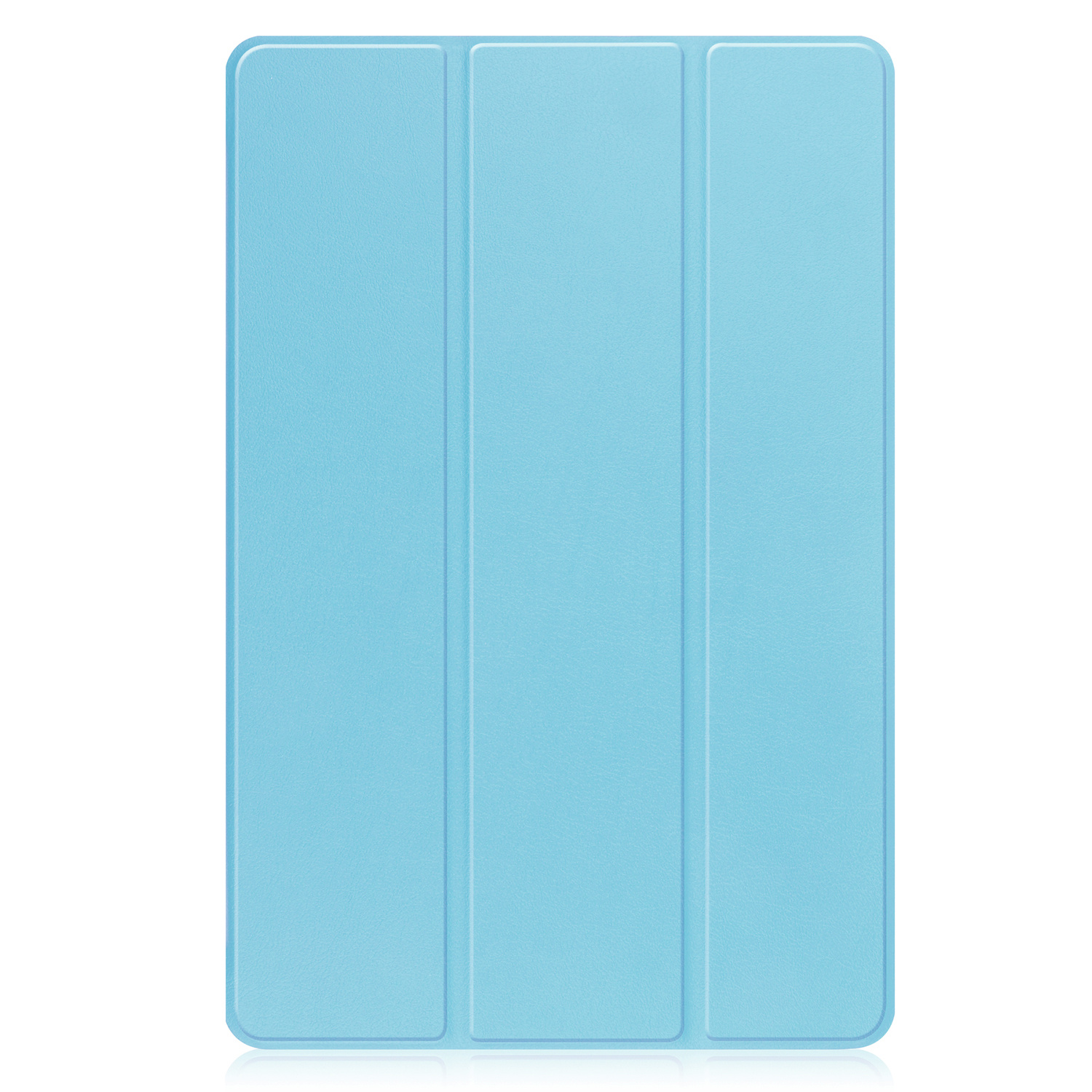 BASEY. Hoesje Geschikt voor Lenovo Tab P11 Pro Hoes Case Tablet Hoesje Tri-fold Met Uitsparing Geschikt voor Lenovo Pen - Hoes Geschikt voor Lenovo Tab P11 Pro Hoesje Hard Cover Bookcase Hoes - Lichtblauw