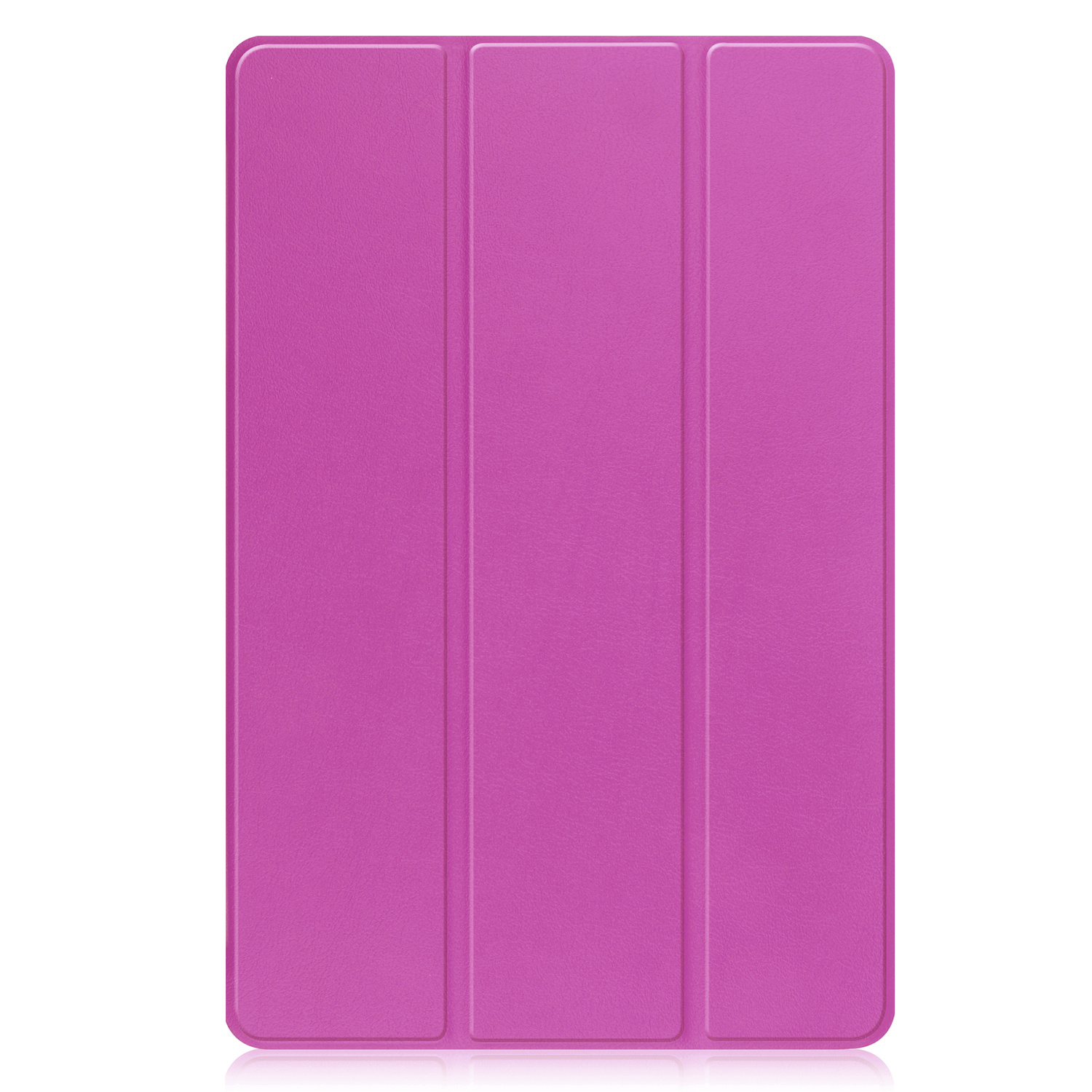 BASEY. Hoesje Geschikt voor Lenovo Tab P11 Pro Hoes Case Tablet Hoesje Tri-fold Met Uitsparing Geschikt voor Lenovo Pen - Hoes Geschikt voor Lenovo Tab P11 Pro Hoesje Hard Cover Bookcase Hoes - Paars