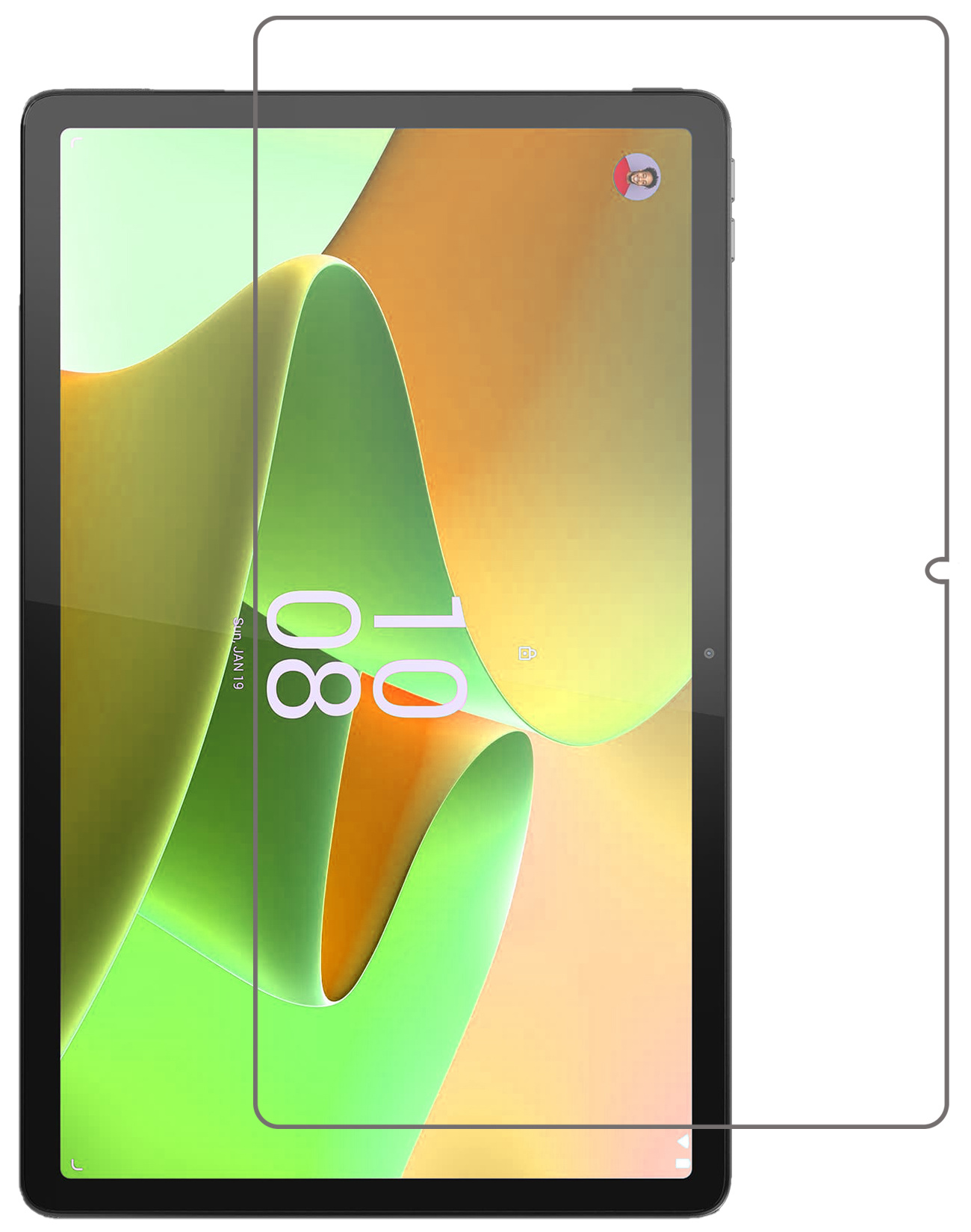 BASEY. Screenprotector Geschikt voor Lenovo Tab P11 Pro (2nd gen) Screenprotector Tempered Glass - Screenprotector Geschikt voor Lenovo Tab P11 Pro (2e gen) Screen Protector Beschermglas