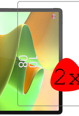 BASEY. Screenprotector Geschikt voor Lenovo Tab P11 Pro (2nd gen) Screenprotector Tempered Glass - Screenprotector Geschikt voor Lenovo Tab P11 Pro (2e gen) Screen Protector Beschermglas - 2 Stuks