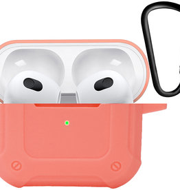 Nomfy Nomfy Siliconen Hoesje Voor Apple AirPods 3 - Zalm