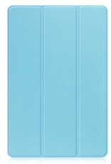 BASEY. Hoesje Geschikt voor Lenovo Tab P11 Pro Hoes Case Tablet Hoesje Tri-fold Met Uitsparing Geschikt voor Lenovo Pen Met Screenprotector - Hoes Geschikt voor Lenovo Tab P11 Pro Hoesje Hard Cover Bookcase Hoes - Lichtblauw