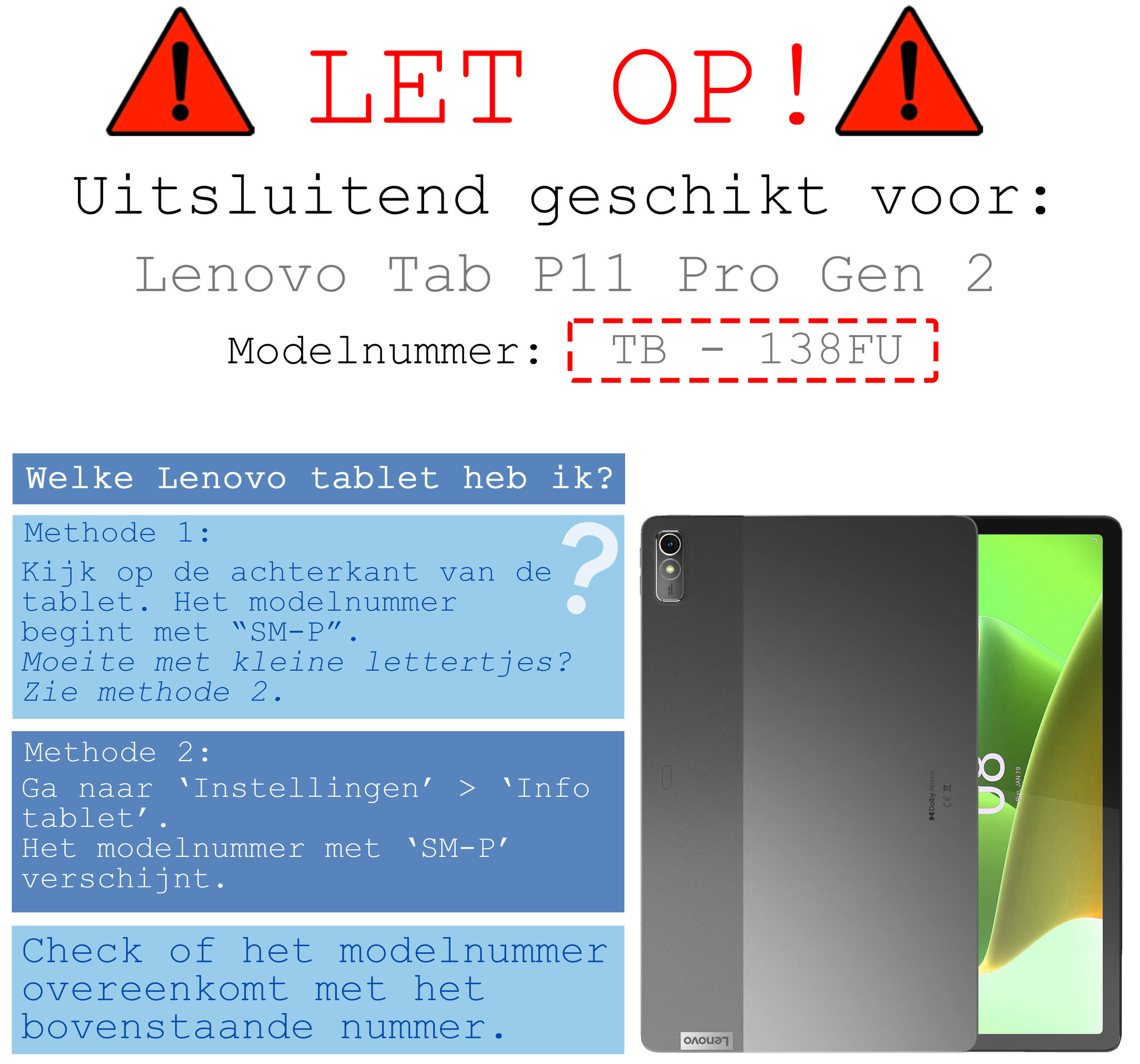 BASEY. Hoesje Geschikt voor Lenovo Tab P11 Pro Hoes Case Tablet Hoesje Tri-fold Met Uitsparing Geschikt voor Lenovo Pen Met Screenprotector - Hoes Geschikt voor Lenovo Tab P11 Pro Hoesje Hard Cover Bookcase Hoes - Rosé goud