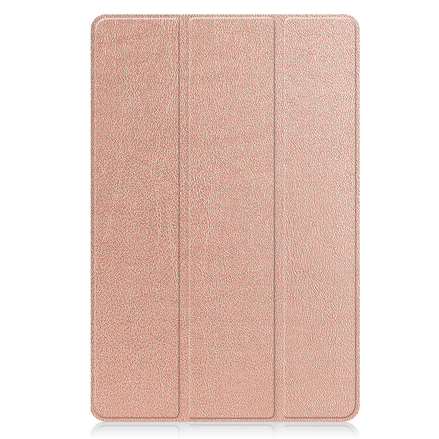 BASEY. Hoesje Geschikt voor Lenovo Tab P11 Pro Hoes Case Tablet Hoesje Tri-fold Met Uitsparing Geschikt voor Lenovo Pen Met Screenprotector - Hoes Geschikt voor Lenovo Tab P11 Pro Hoesje Hard Cover Bookcase Hoes - Rosé goud