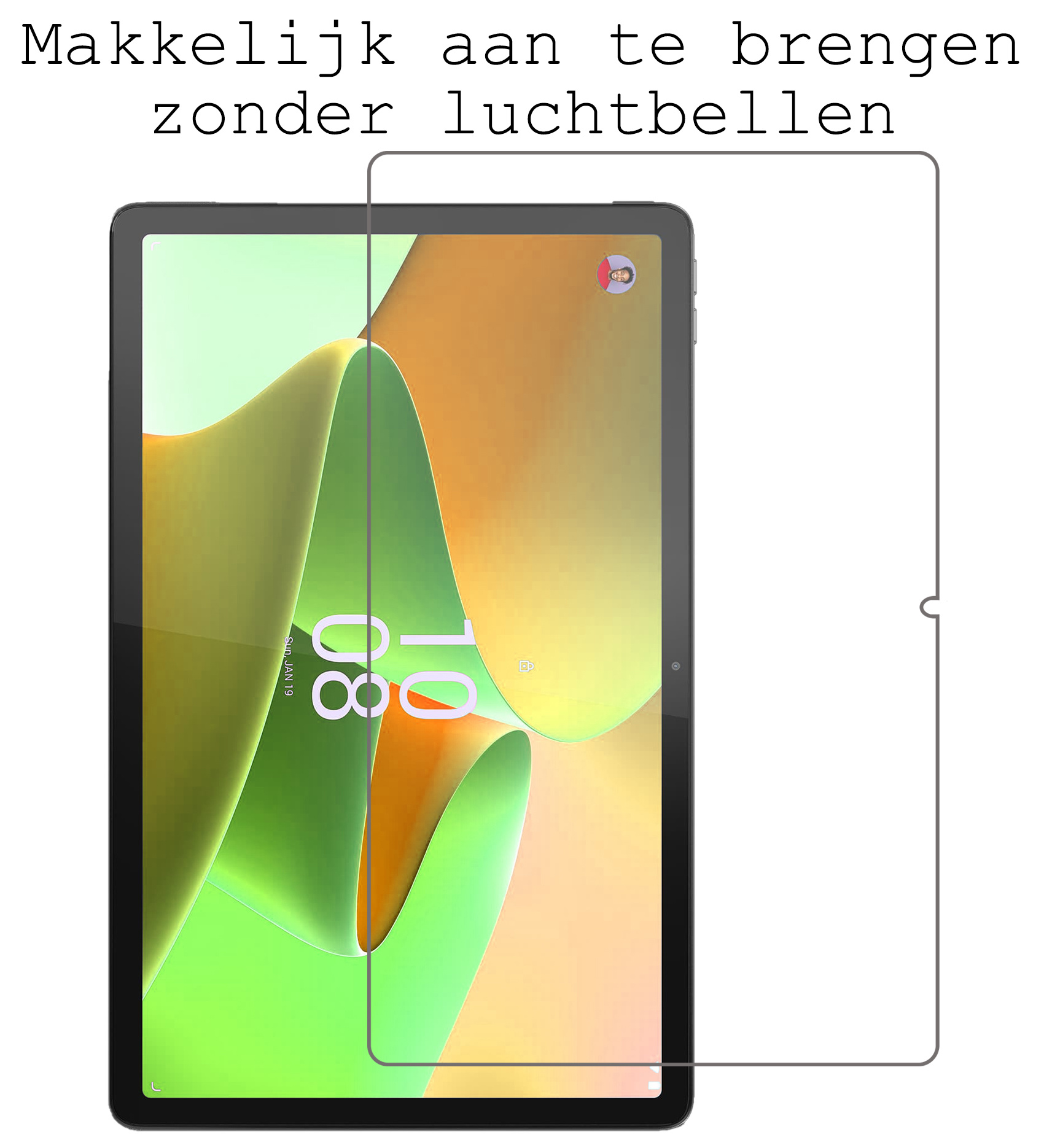 BASEY. Hoesje Geschikt voor Lenovo Tab P11 Pro Hoes Case Tablet Hoesje Tri-fold Met Uitsparing Geschikt voor Lenovo Pen Met Screenprotector - Hoes Geschikt voor Lenovo Tab P11 Pro Hoesje Hard Cover Bookcase Hoes - Galaxy