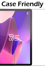 Nomfy Hoes Geschikt voor Lenovo Tab P11 Pro Hoes Tri-fold Tablet Hoesje Case Met Uitsparing Geschikt voor Lenovo Pen Met Screenprotector - Hoesje Geschikt voor Lenovo Tab P11 Pro Hoesje Hardcover Bookcase - Bloesem