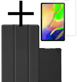 NoXx NoXx Samsung Galaxy Tab A 10.1 2019 Hoesje Met Screenprotector - Zwart