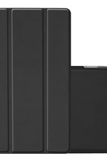 NoXx Hoesje Geschikt voor Samsung Galaxy Tab A 10.1 2019 Hoesje Case Hard Cover Hoes Book Case - Zwart