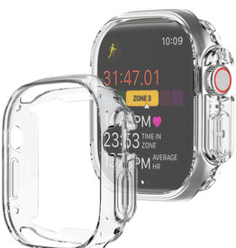 Nomfy Nomfy Apple Watch Ultra Hoesje Siliconen Transparant - 49 mm