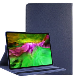 BASEY. BASEY. Samsung Galaxy Tab A8 2021 Hoes Draaibaar - Donkerblauw