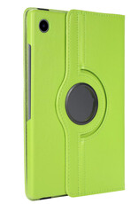 BASEY. Hoesje Geschikt voor Samsung Galaxy Tab A8 Hoes Case Hoesje 360 Draaibaar - Hoes Geschikt voor Samsung Tab A8 Hoesje Cover Draaibaar - Groen