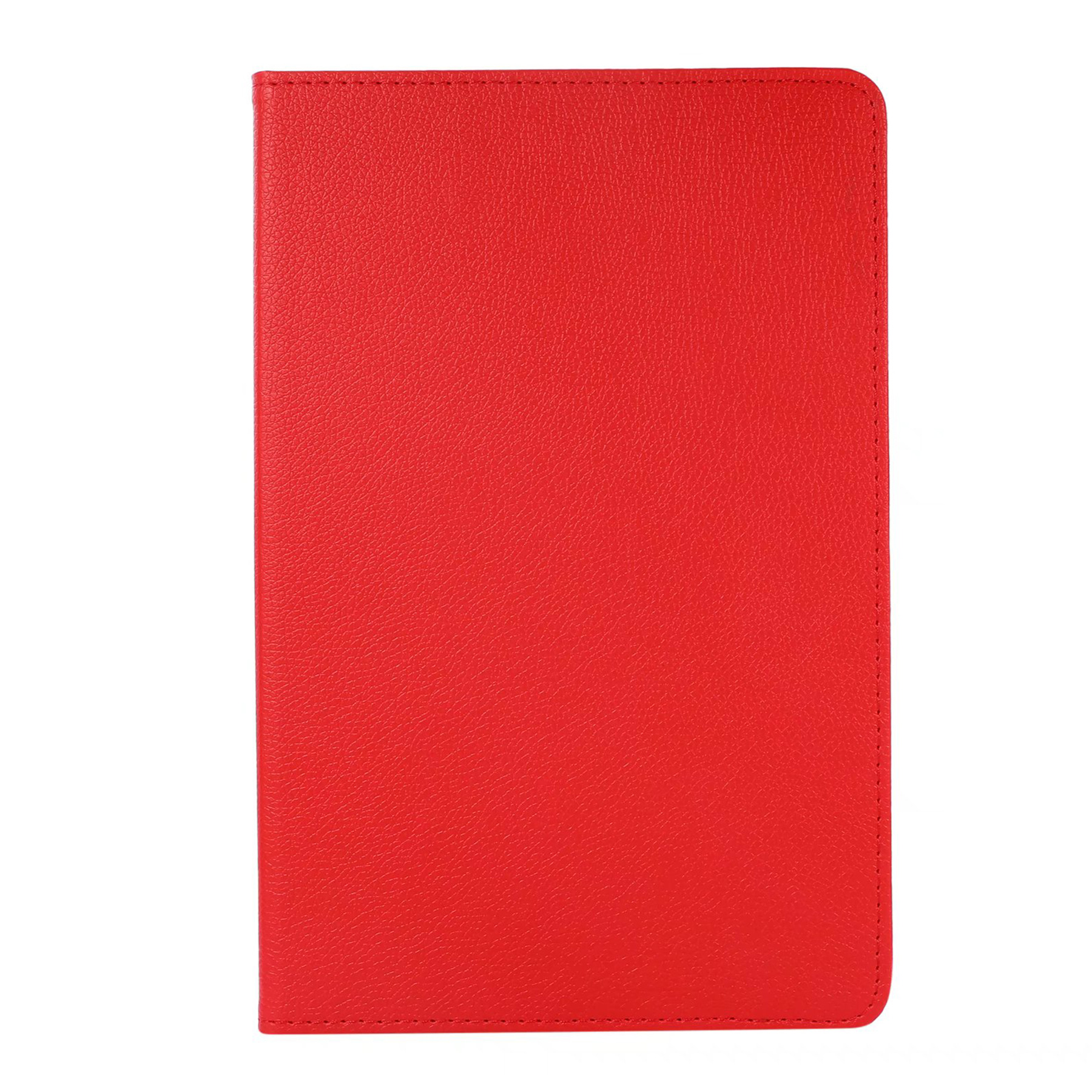 BASEY. Hoesje Geschikt voor Samsung Galaxy Tab A8 Hoes Case Hoesje 360 Draaibaar - Hoes Geschikt voor Samsung Tab A8 Hoesje Cover Draaibaar - Rood