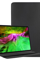 BASEY. Hoesje Geschikt voor Samsung Galaxy Tab A8 Hoes Case Hoesje 360 Draaibaar - Hoes Geschikt voor Samsung Tab A8 Hoesje Cover Draaibaar - Zwart