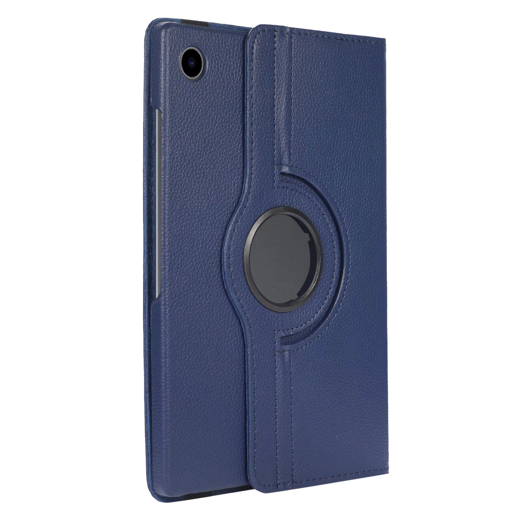 NoXx Samsung Galaxy Tab A8 2021 Hoesje Case Hard Cover 360 Draaibaar - Donkerblauw