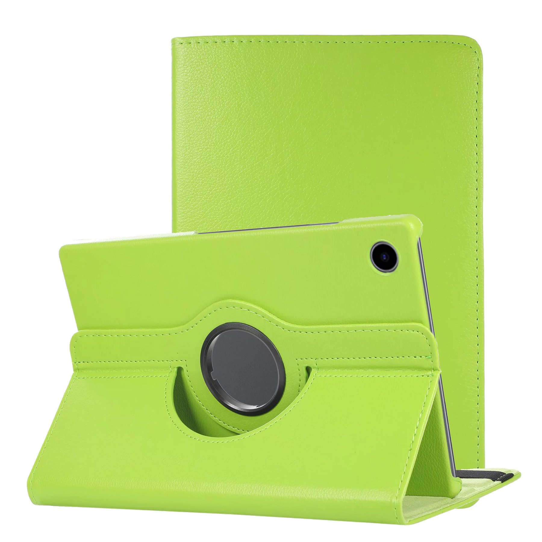 NoXx Hoesje Geschikt voor Samsung Galaxy Tab A8 Hoes Case Hard Cover 360 Draaibaar Hoesje - Groen