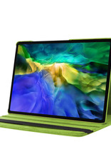 NoXx Hoesje Geschikt voor Samsung Galaxy Tab A8 Hoes Case Hard Cover 360 Draaibaar Hoesje - Groen