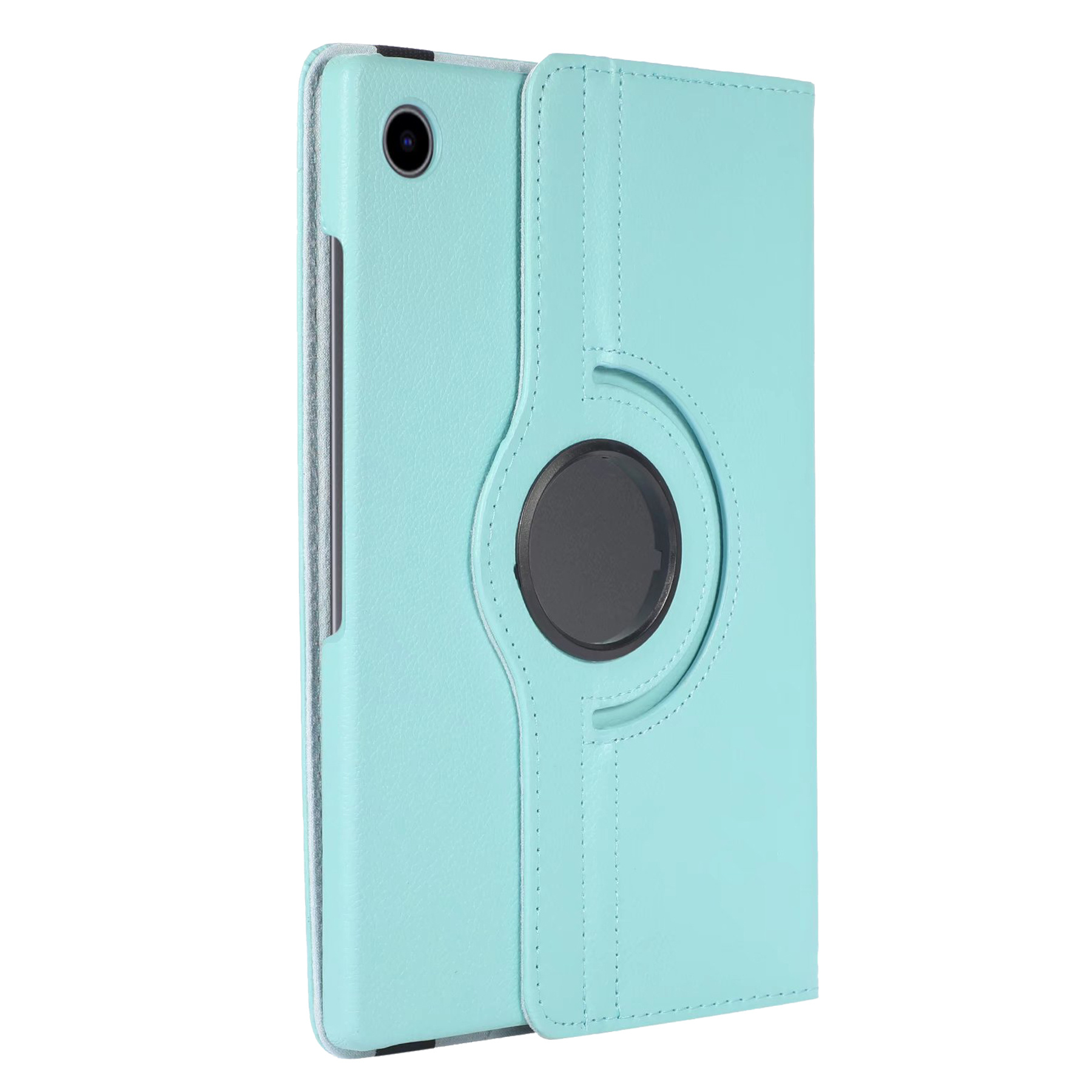 NoXx Hoesje Geschikt voor Samsung Galaxy Tab A8 Hoes Case Hard Cover 360 Draaibaar Hoesje - Lichtblauw
