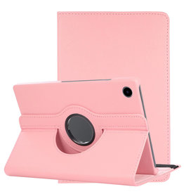 NoXx NoXx Samsung Galaxy Tab A8 2021 Hoes Draaibaar - Lichtroze