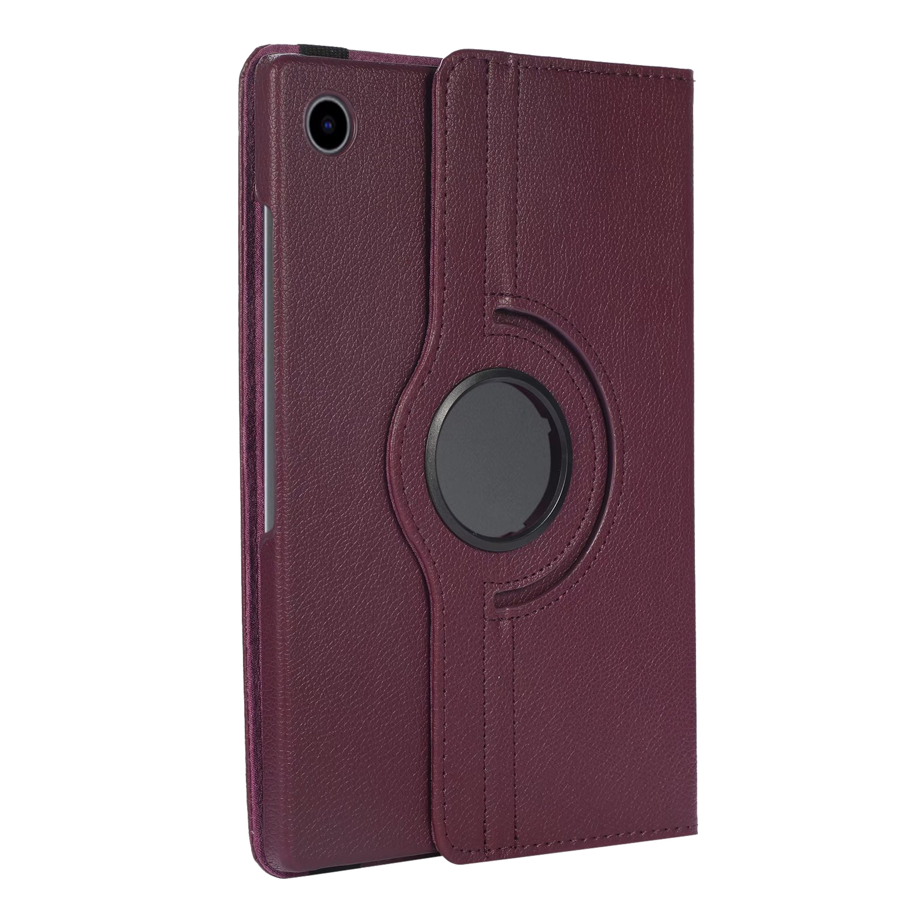 NoXx Hoesje Geschikt voor Samsung Galaxy Tab A8 Hoes Case Hard Cover 360 Draaibaar Hoesje - Paars