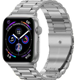 BASEY. BASEY. Apple Watch Bandje Metaal (42/44/45 mm) - Zilver