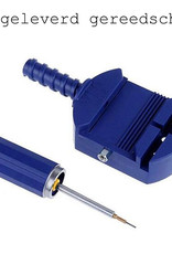 BASEY. Metalen Bandje Geschikt voor Apple Watch 1-8 / SE (42/44/45 mm) Bandje Metaal - Horloge Band Schakel Polsband Geschikt voor Apple Watch 1-8 / SE (42/44/45 mm) Band - Zilver