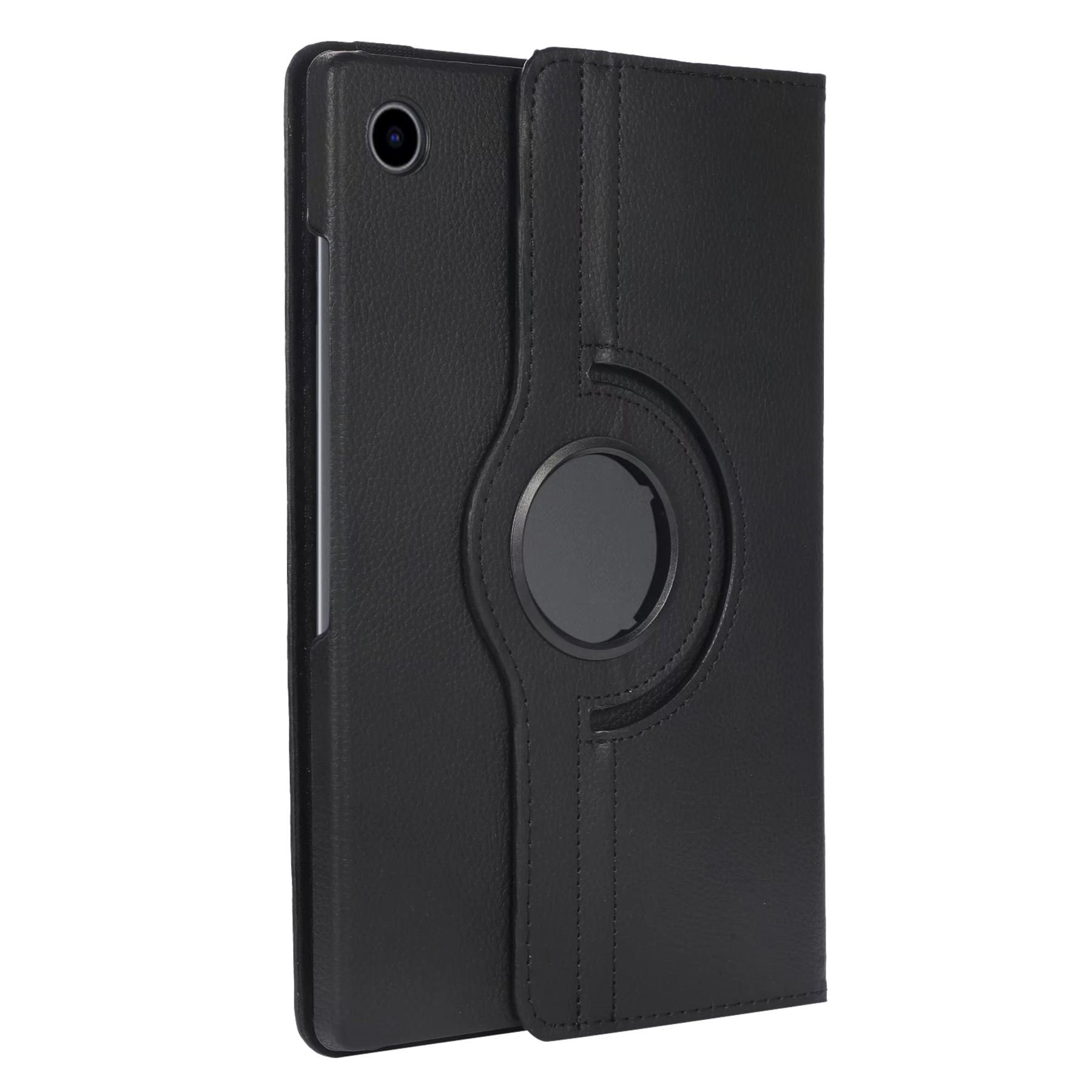 NoXx Hoesje Geschikt voor Samsung Galaxy Tab A8 Hoes Case Hard Cover 360 Draaibaar Hoesje - Zwart