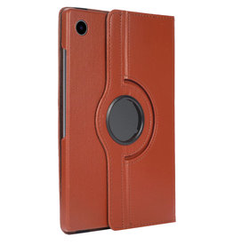 Nomfy Nomfy Samsung Galaxy Tab A8 2021 Hoes Draaibaar - Bruin