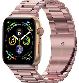 Nomfy Nomfy Apple Watch Bandje Metaal (42/44/45 mm) - Rose Goud