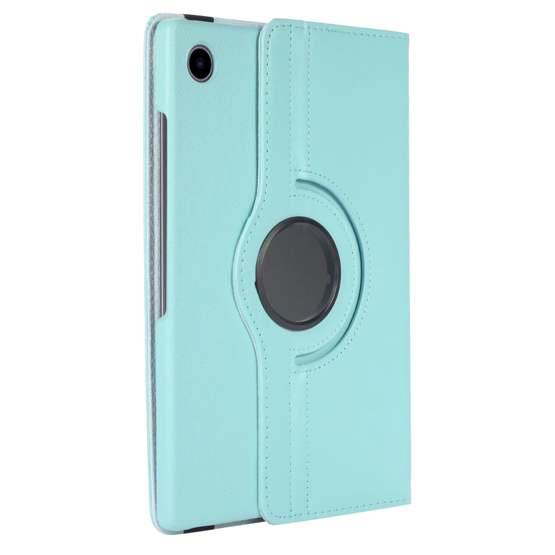 Nomfy Hoes Geschikt voor Samsung Galaxy Tab A8 Hoesje Case Draaibaar 360 graden - Hoesje Geschikt voor Samsung Tab A8 Hoes Draaibaar Hoesje Cover - Lichtblauw