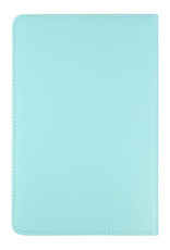 Nomfy Hoes Geschikt voor Samsung Galaxy Tab A8 Hoesje Case Draaibaar 360 graden - Hoesje Geschikt voor Samsung Tab A8 Hoes Draaibaar Hoesje Cover - Lichtblauw