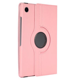 Nomfy Nomfy Samsung Galaxy Tab A8 2021 Hoes Draaibaar - Lichtroze