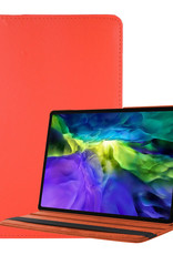 Nomfy Hoes Geschikt voor Samsung Galaxy Tab A8 Hoesje Case Draaibaar 360 graden - Hoesje Geschikt voor Samsung Tab A8 Hoes Draaibaar Hoesje Cover - Oranje