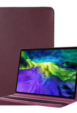 Nomfy Hoes Geschikt voor Samsung Galaxy Tab A8 Hoesje Case Draaibaar 360 graden - Hoesje Geschikt voor Samsung Tab A8 Hoes Draaibaar Hoesje Cover - Paars