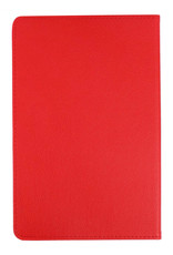 Nomfy Hoes Geschikt voor Samsung Galaxy Tab A8 Hoesje Case Draaibaar 360 graden - Hoesje Geschikt voor Samsung Tab A8 Hoes Draaibaar Hoesje Cover - Rood