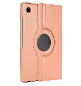Nomfy Nomfy Samsung Galaxy Tab A8 2021 Hoes Draaibaar - Rose Goud